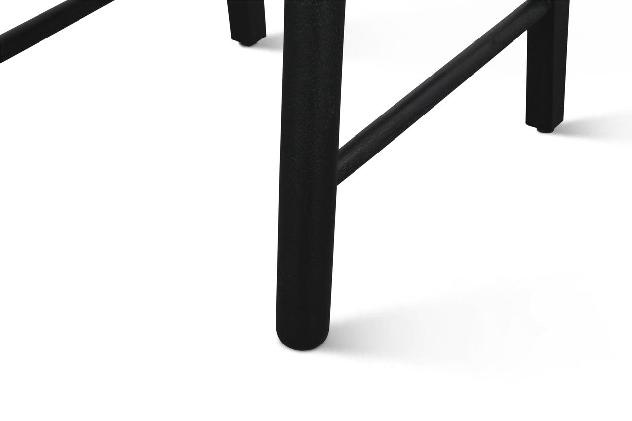 Bilboa 18" Upholstered Dining Chair in Black