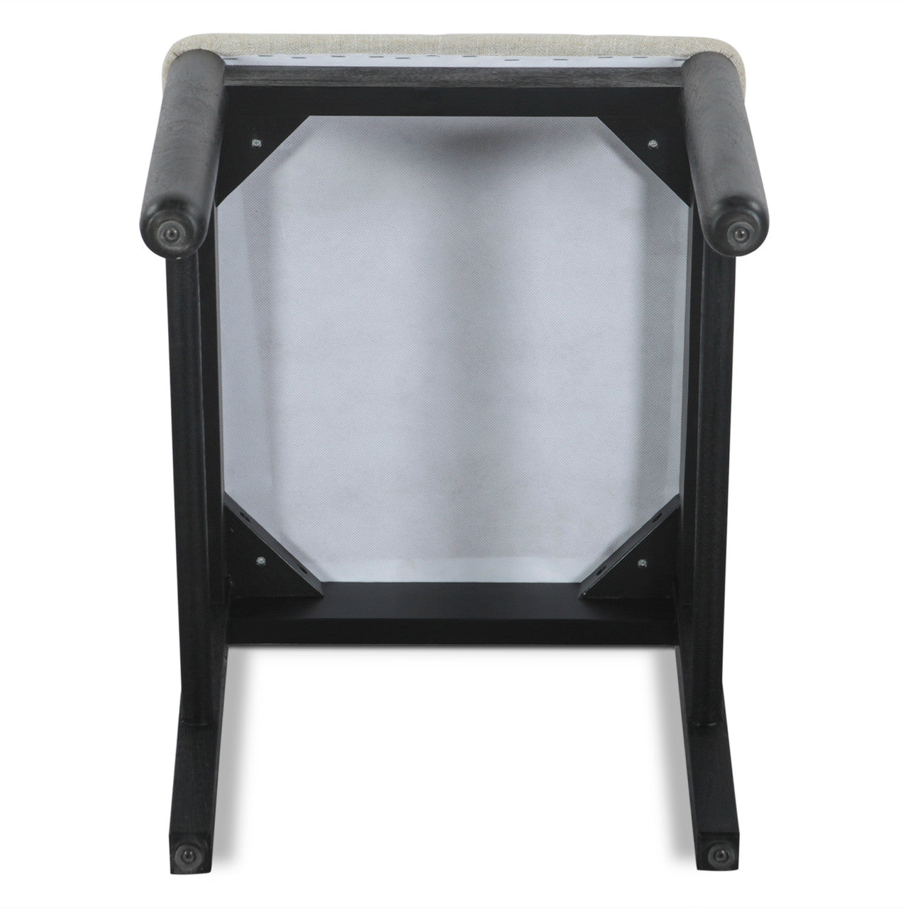 Bilboa 18" Upholstered Dining Chair in Black