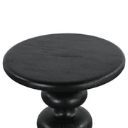 Biloba 18" Side Table in Black
