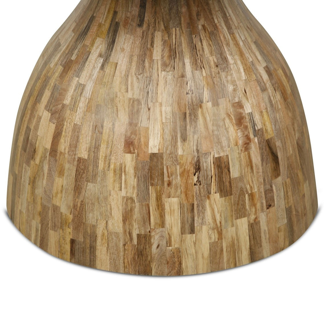 Solomon 54" Round Dining Table with Capri Beige Marble and Natural Base