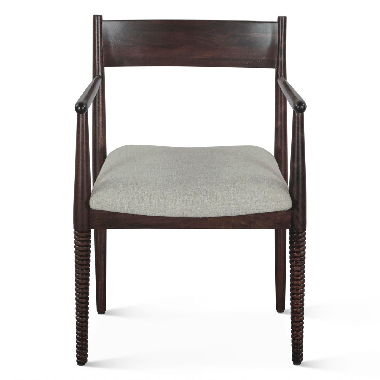 Bijou 22" Upholstered Dining Chair in Dark Sienna