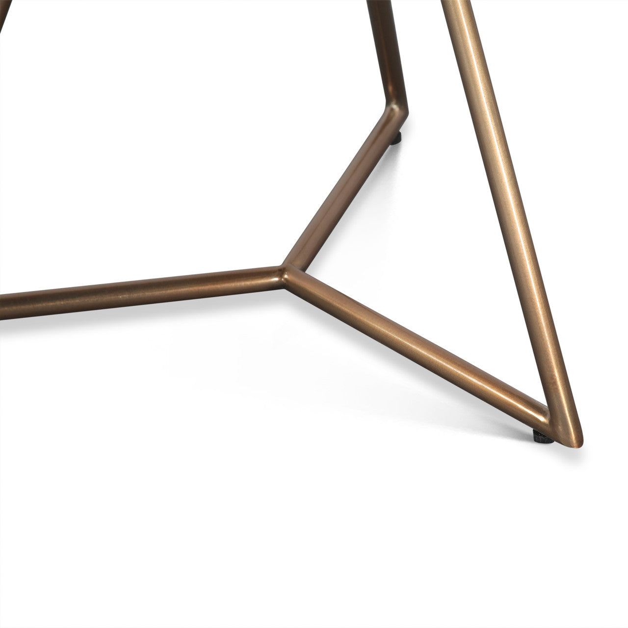 Bijou 19" Side Table with Walnut Top