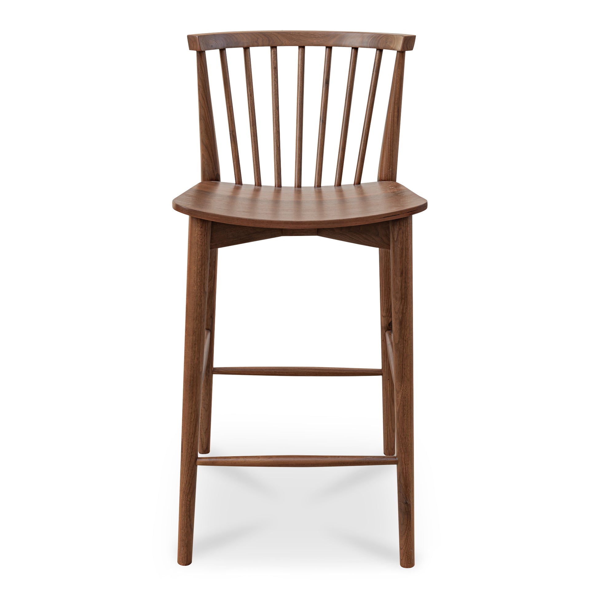 Marley Counter Stool Walnut by Moe's Home Collection