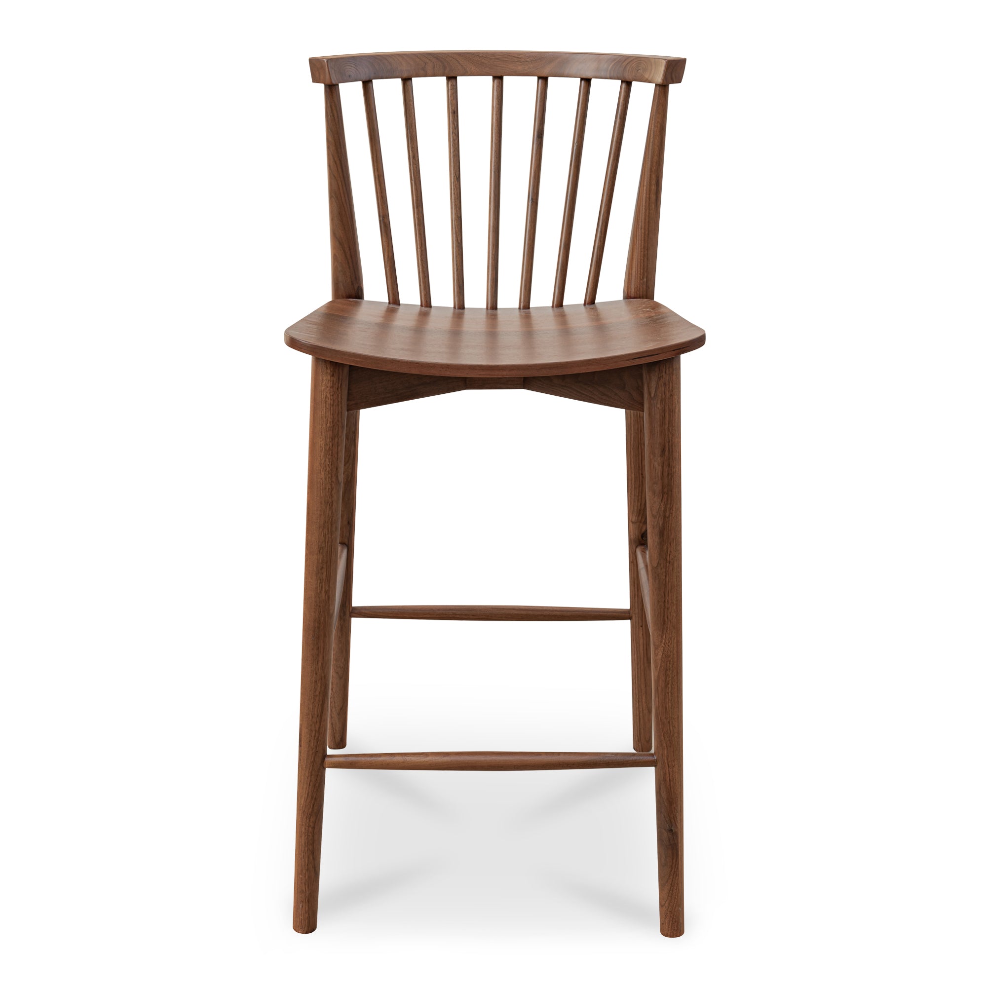 Marley Counter Stool Walnut by Moe's Home Collection