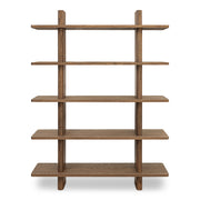 Casey Bookcase Large Dark Brown by Moe's Home Collection