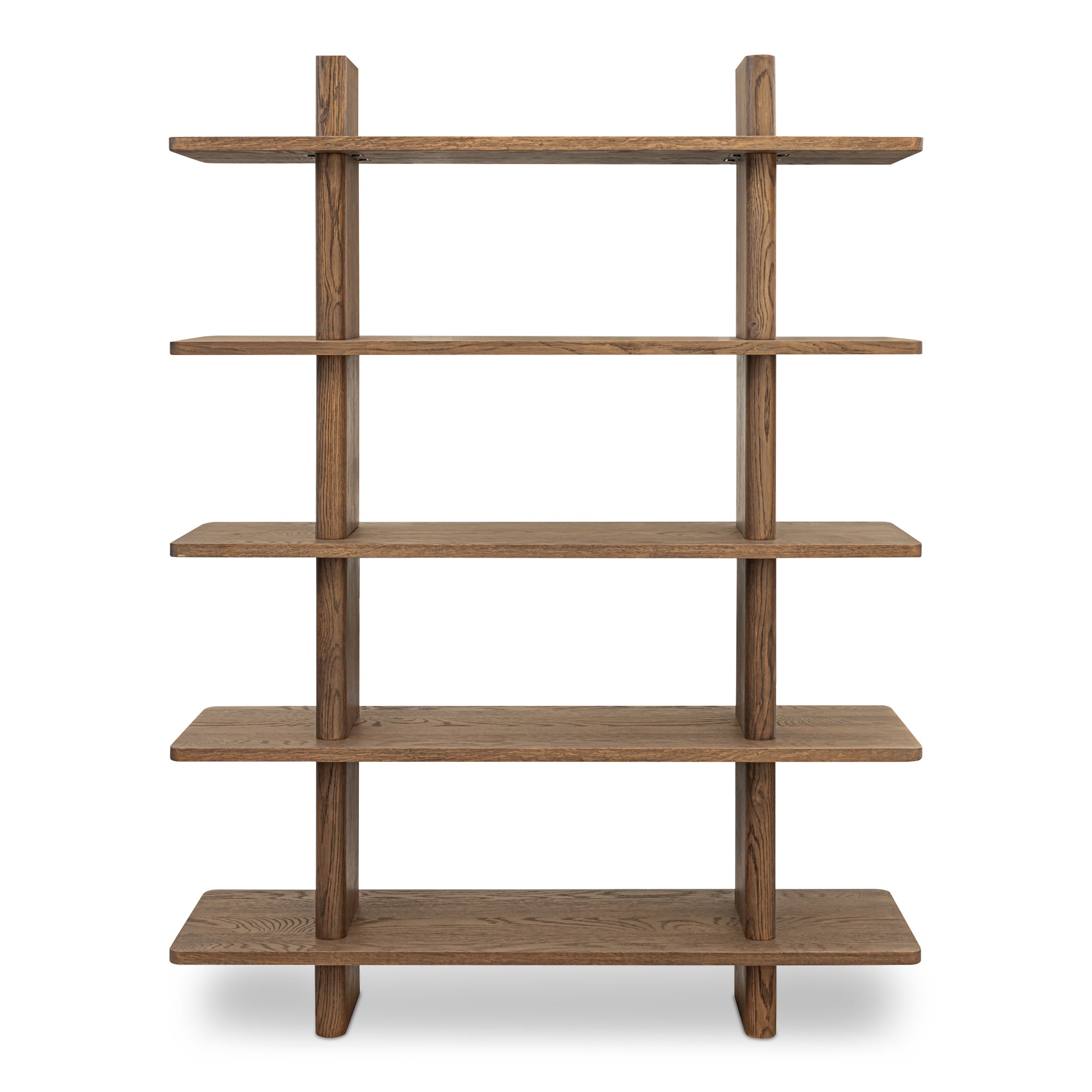 Casey Bookcase Large Dark Brown by Moe's Home Collection