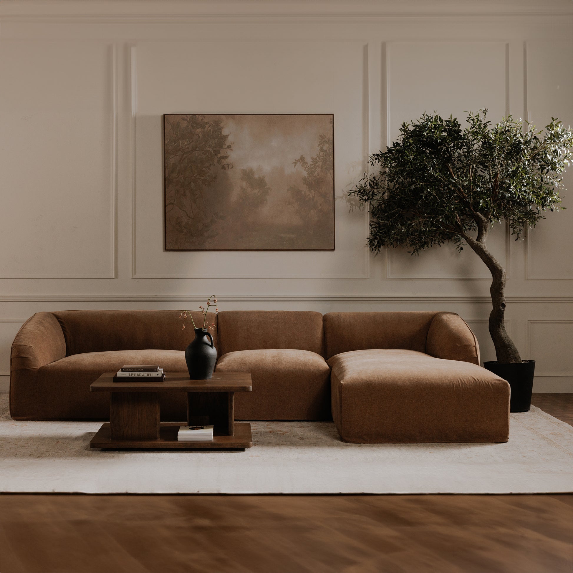 Casey Small Coffee Table Dark Brown by Moe's Home Collection - view 3