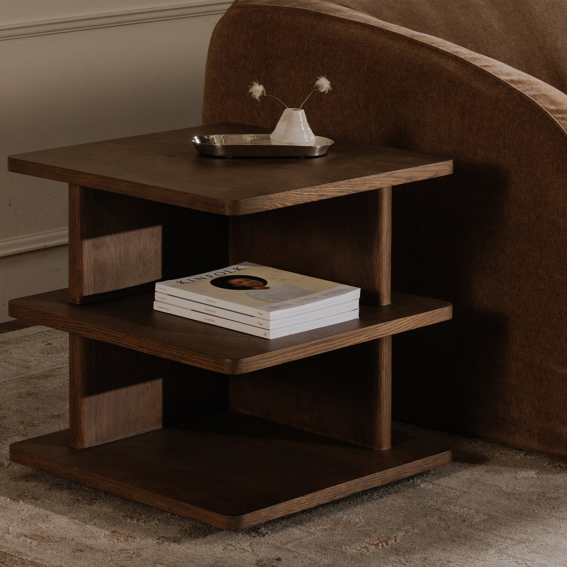 Casey Side Table Dark Brown by Moe's Home Collection - view 2