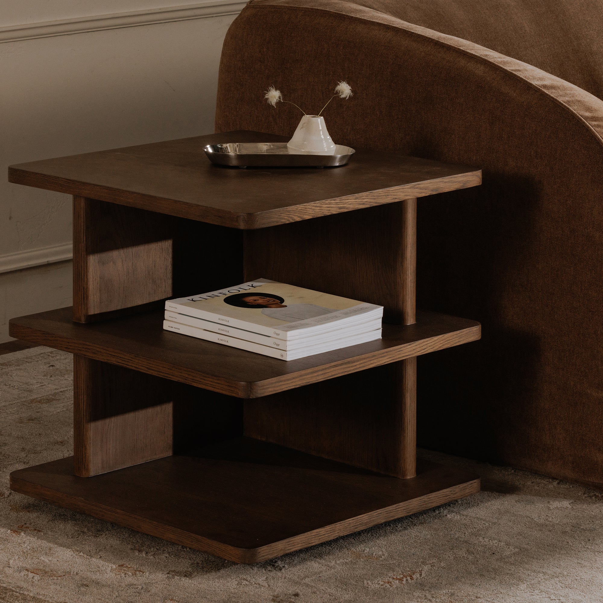 Casey Side Table Dark Brown by Moe's Home Collection - view 2