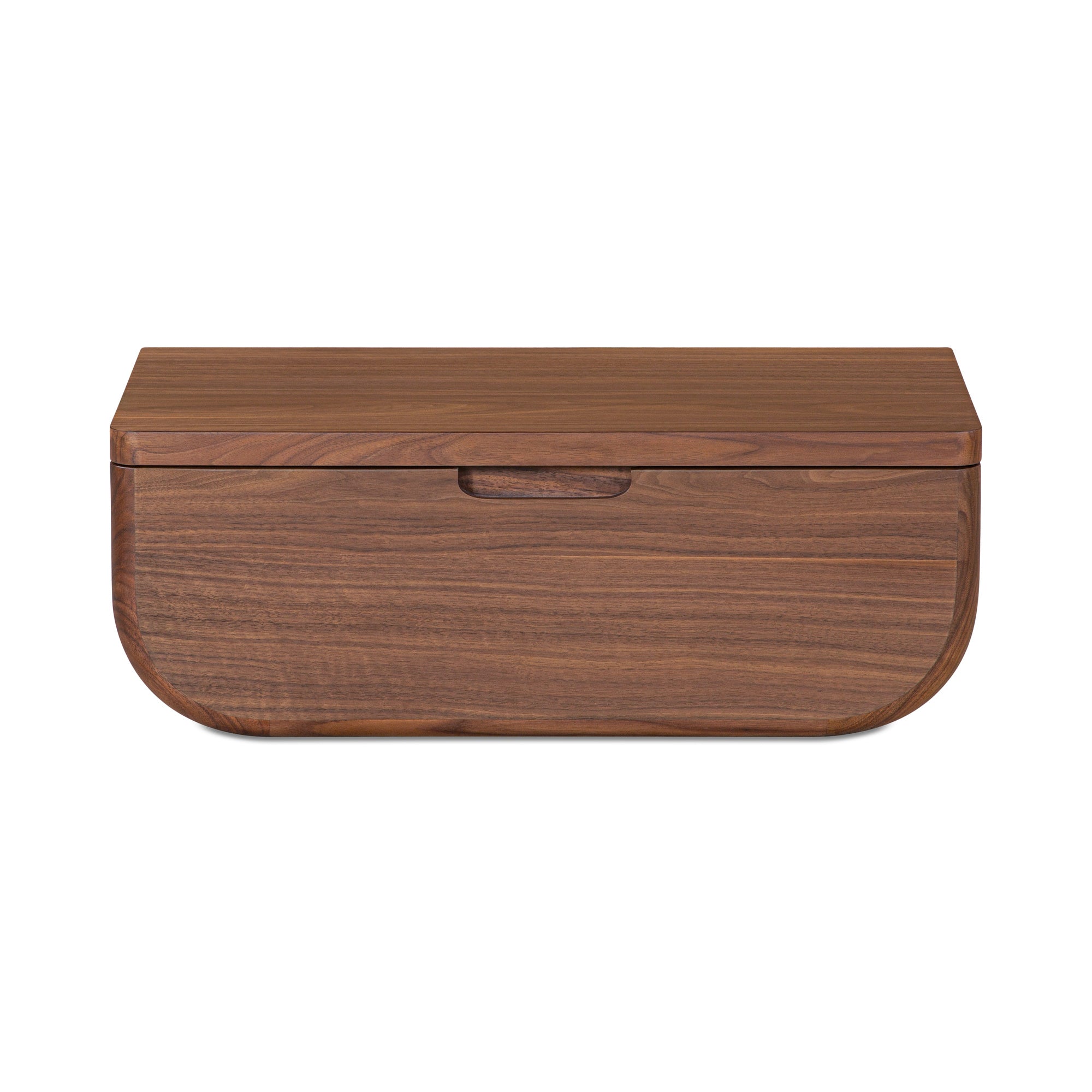 Hettie Floating Nightstand Dark Brown by Moe's Home Collection