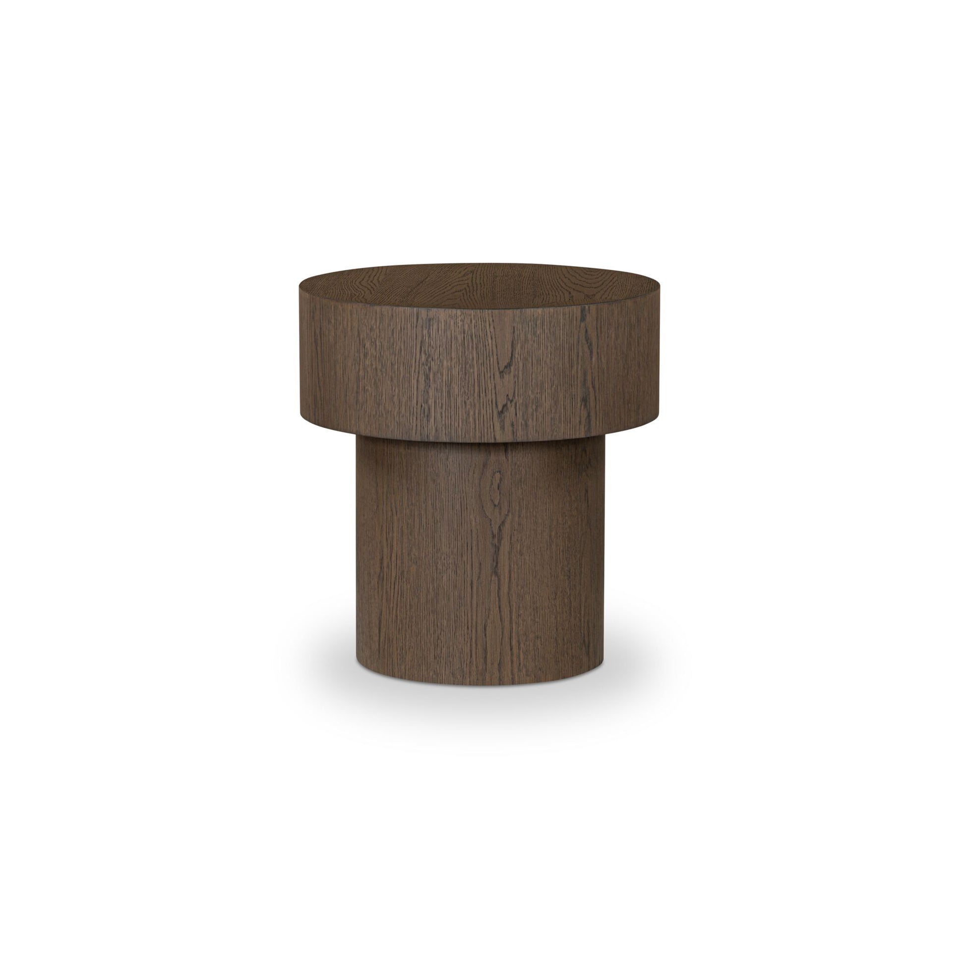 Corey Side Table Dark Brown by Moe's Home Collection