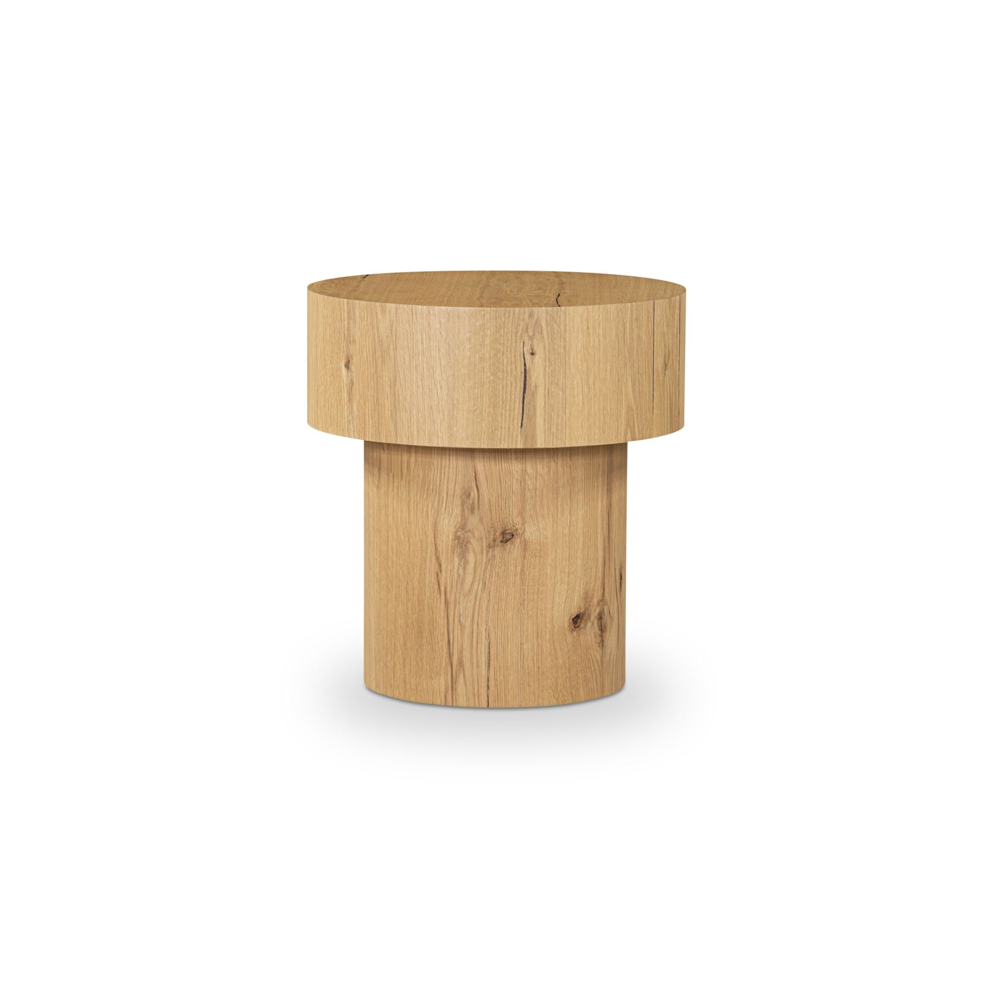 Corey Side Table Rustic Oak by Moe's Home Collection