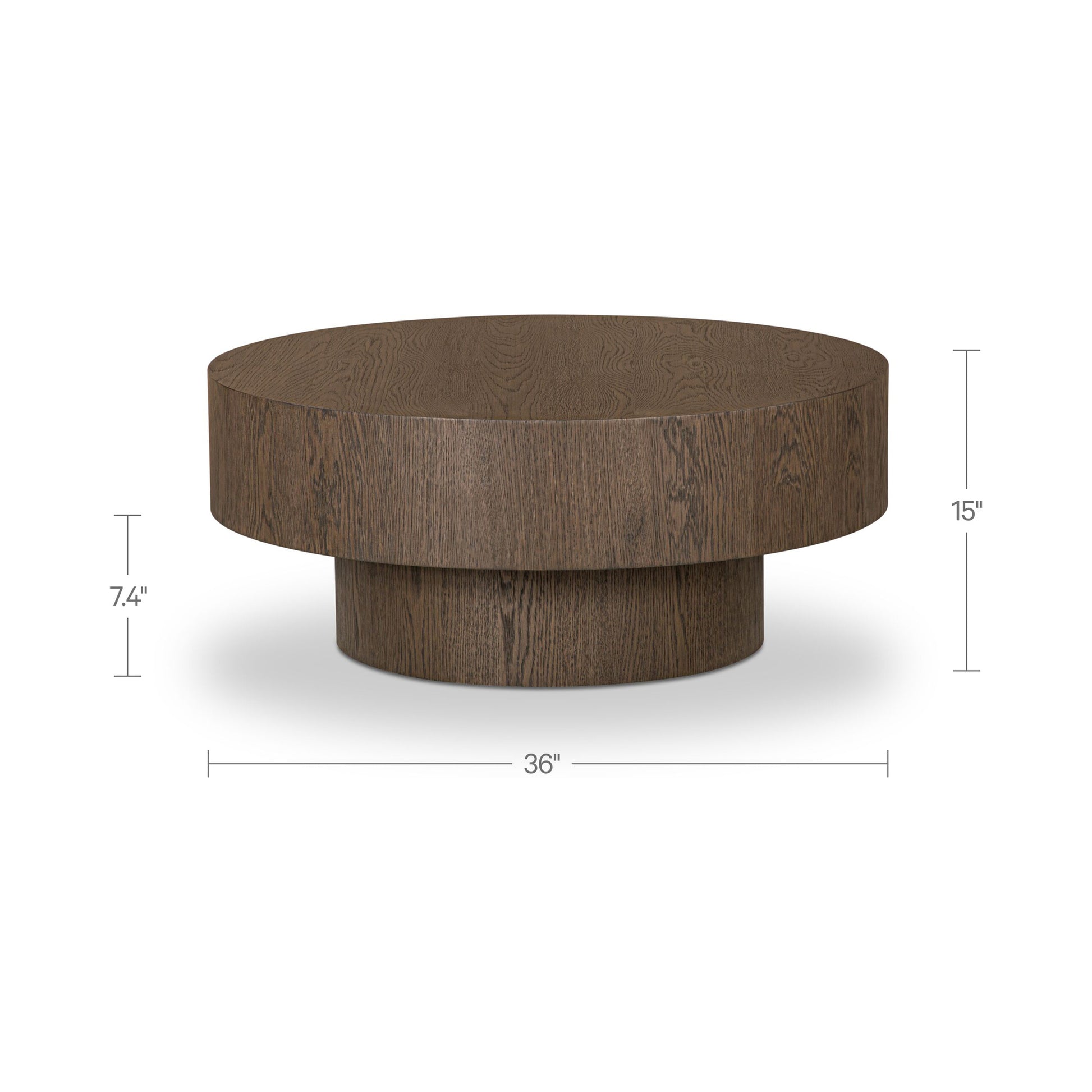 Corey Coffee Table Dark Brown by Moe's Home Collection - view 3