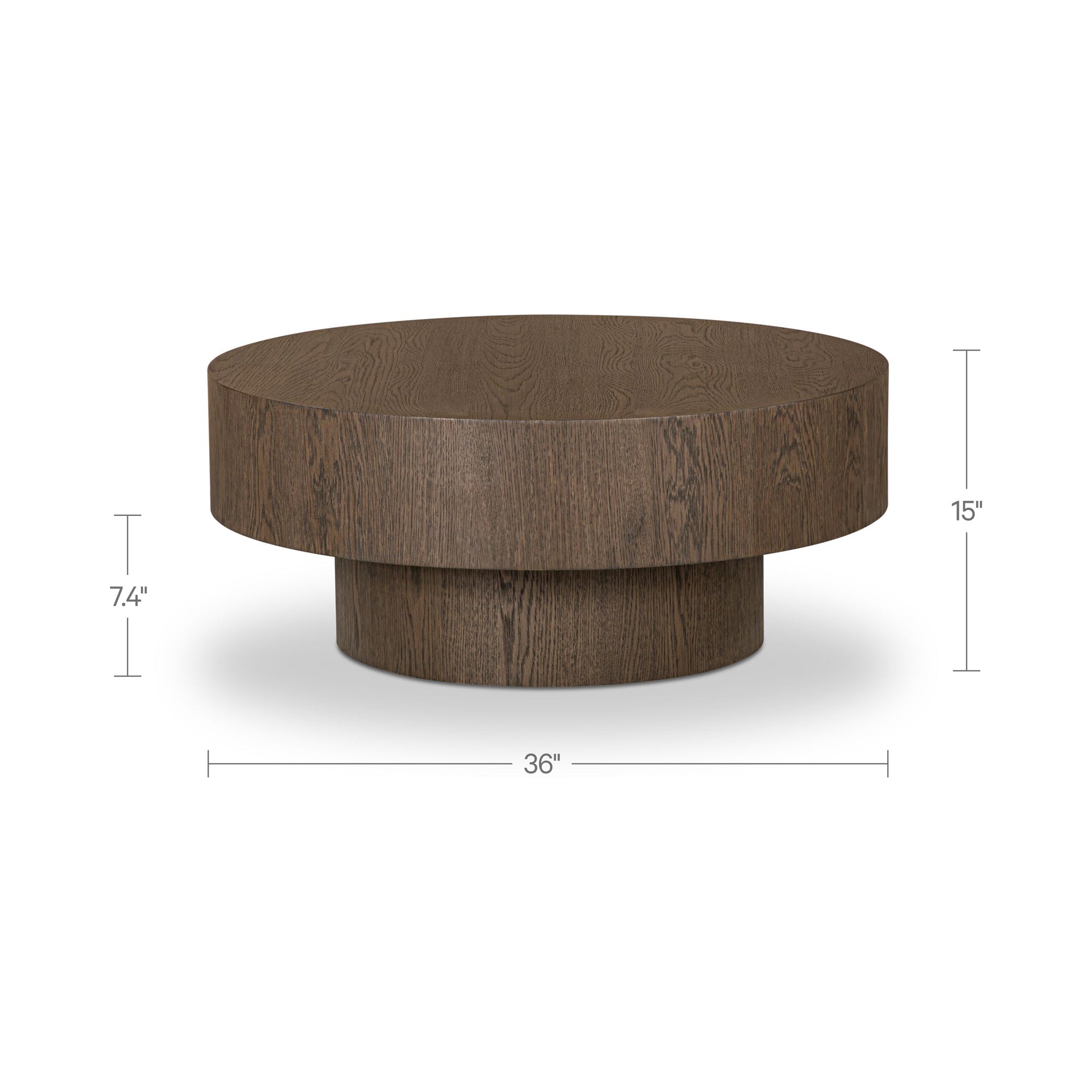 Corey Coffee Table Dark Brown by Moe's Home Collection - view 3
