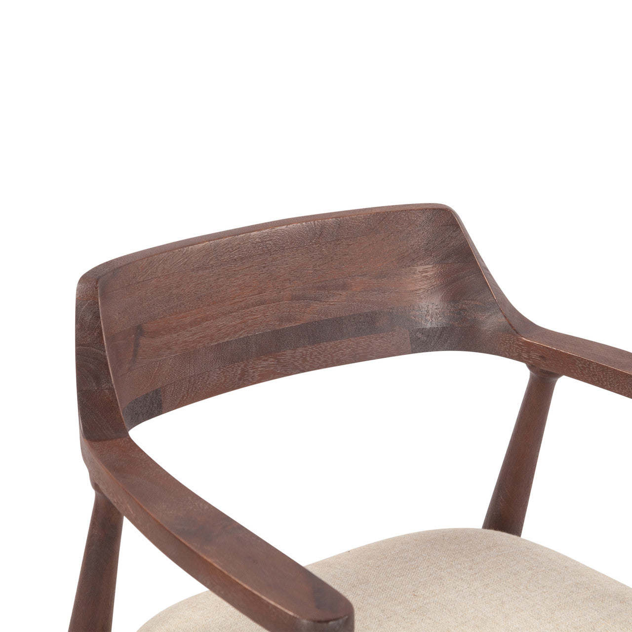 Cambridge 23" Upholstered Dining Chair in Walnut