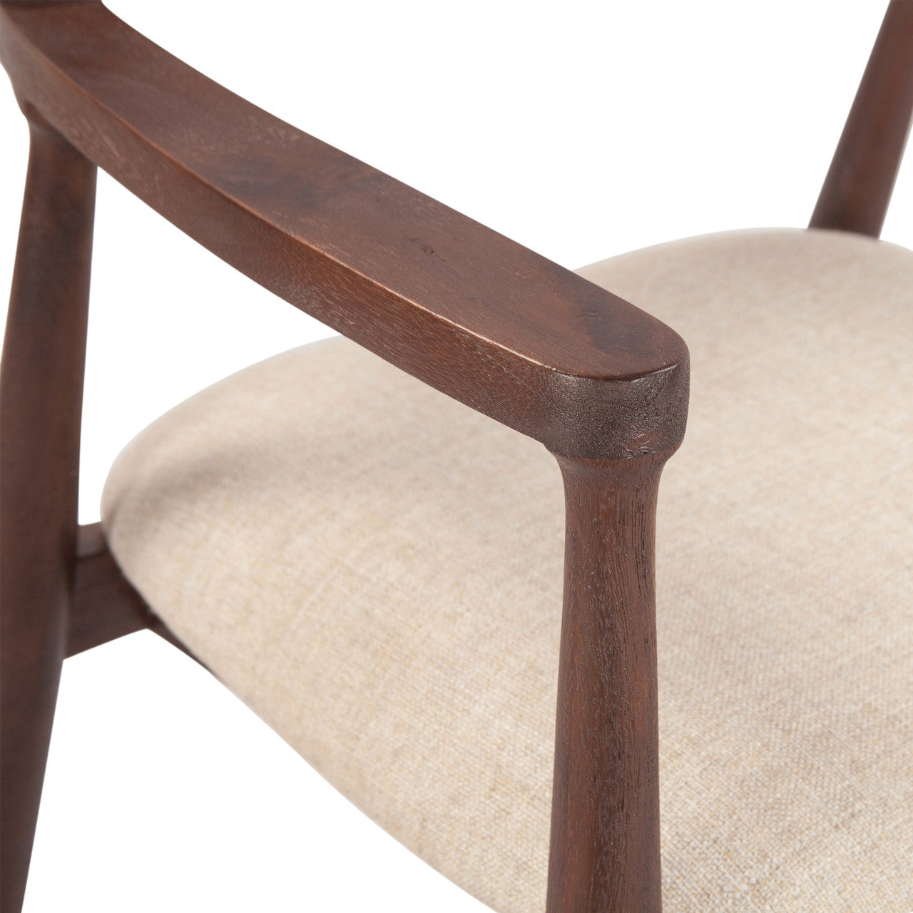 Cambridge 23" Upholstered Dining Chair in Walnut
