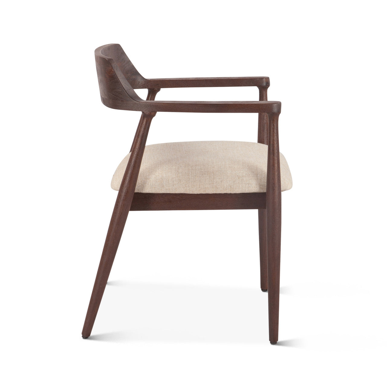 Cambridge 23" Upholstered Dining Chair in Walnut