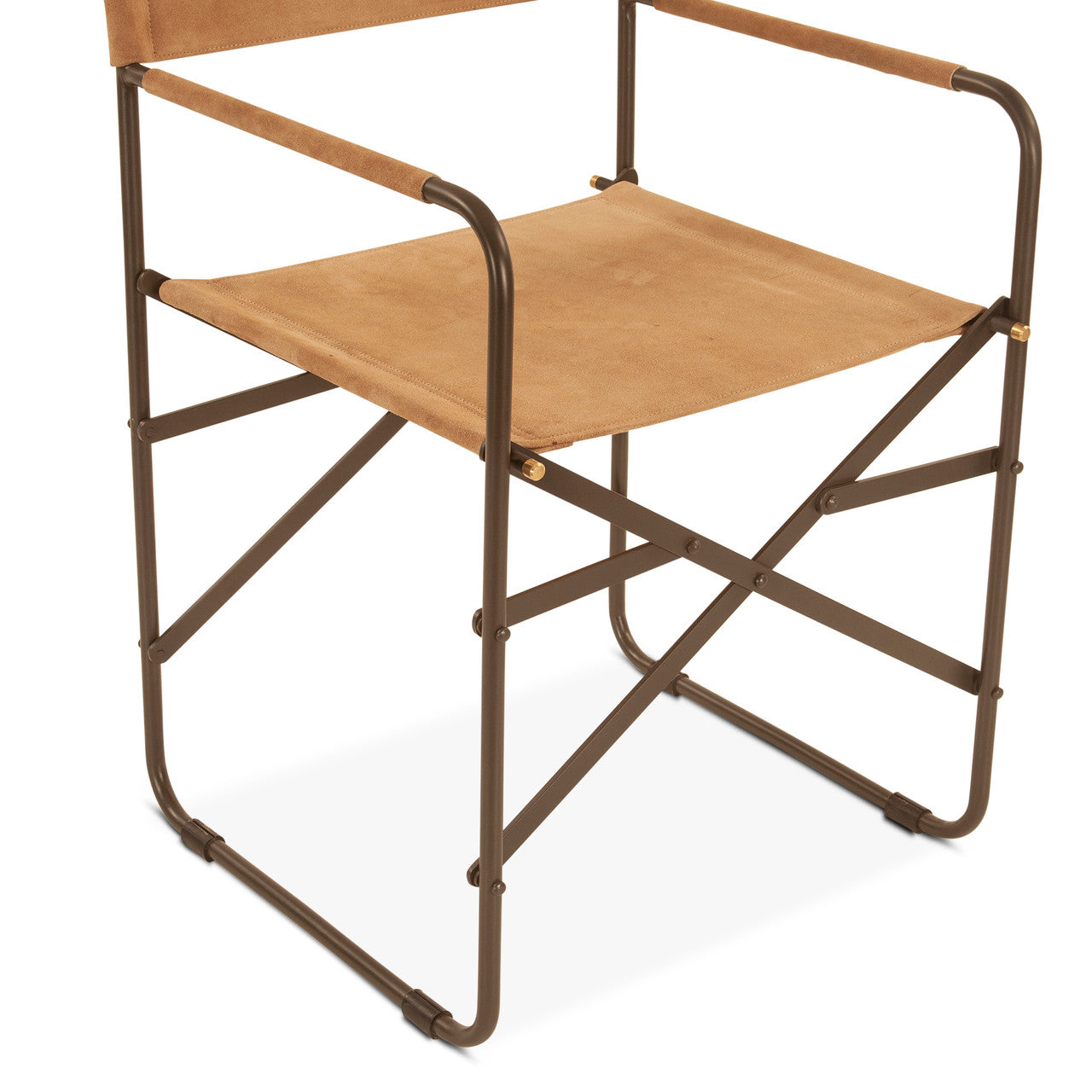 Copenhagen 19" Director's Chair in Sand Suede