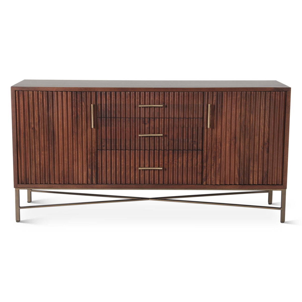Cosmopolitan 68" Sideboard in Honey Brown - image 2