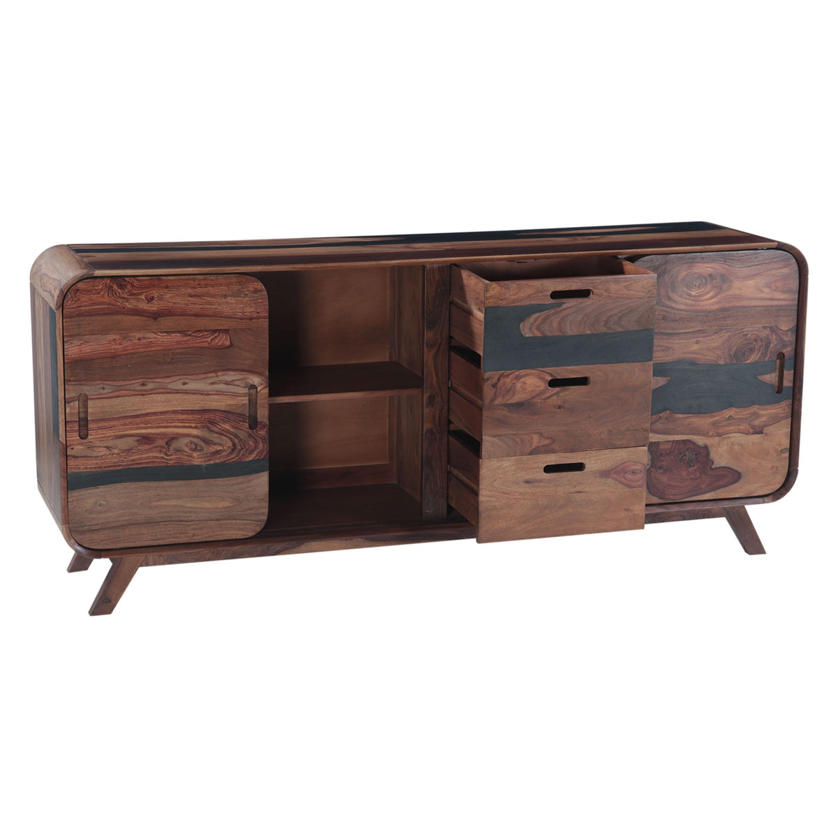 Calypso 68" Buffet in Burnt Sheesham - image 2