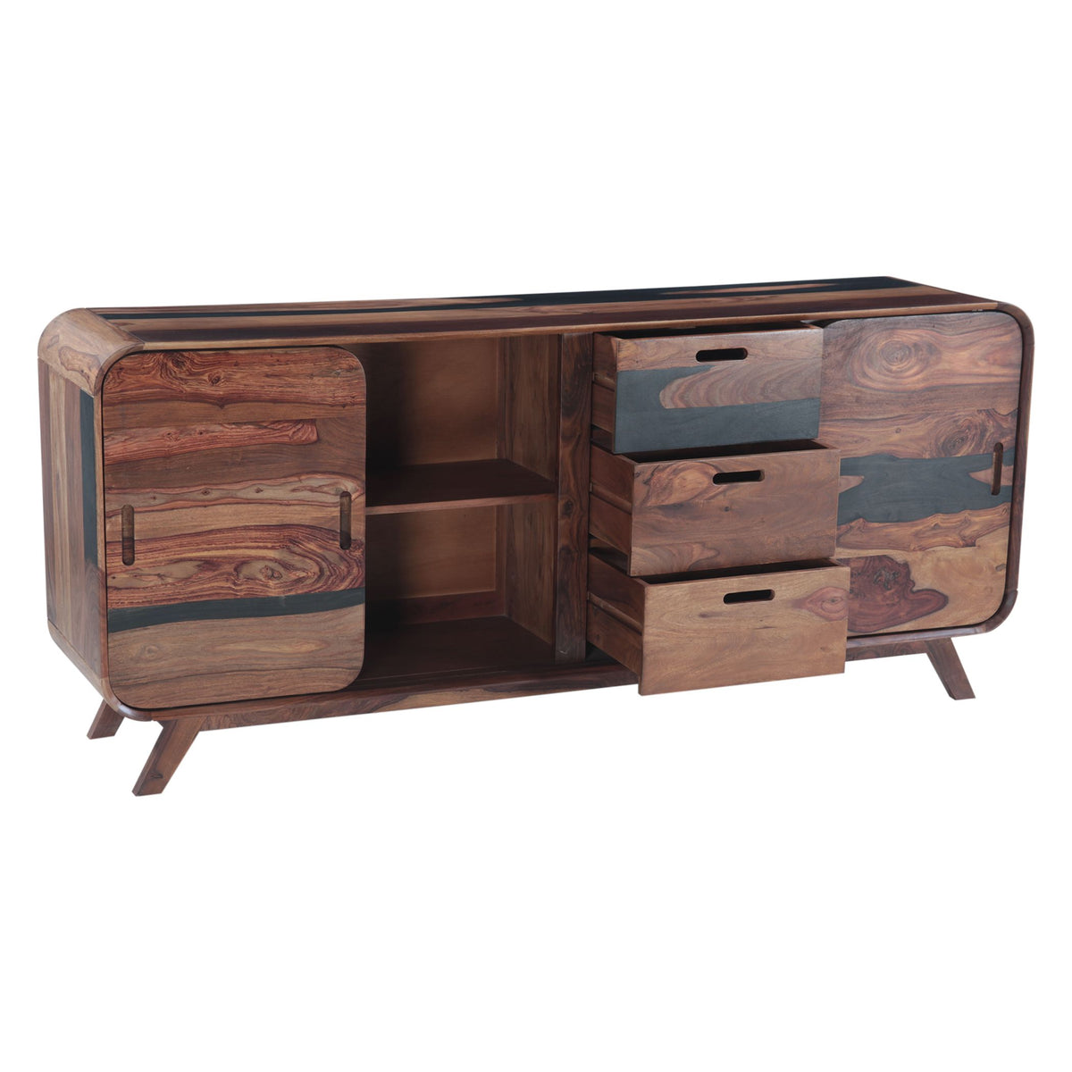 Calypso 68" Buffet in Burnt Sheesham - image 4