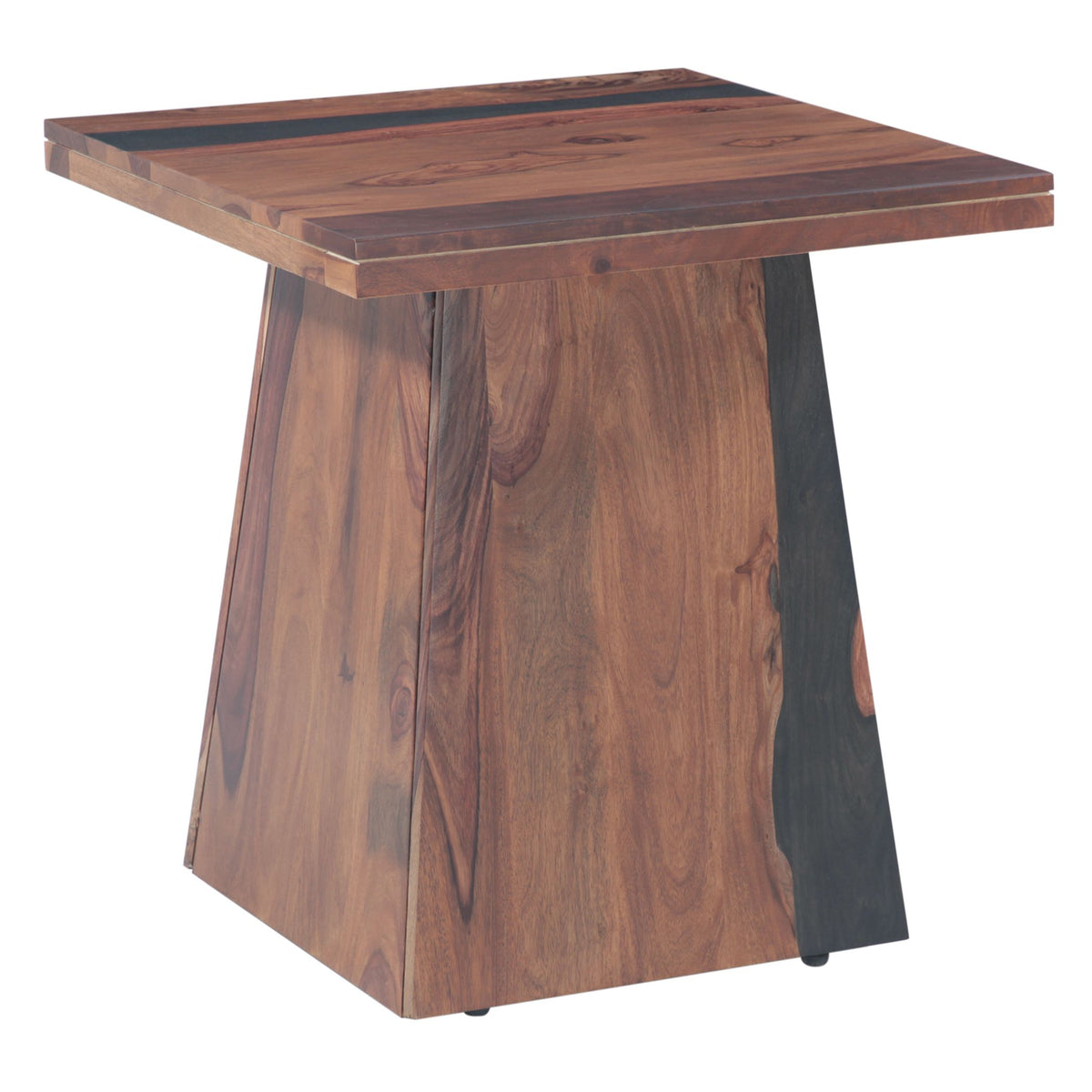 Calypso 21" Side Table in Burnt Sheesham - image 2