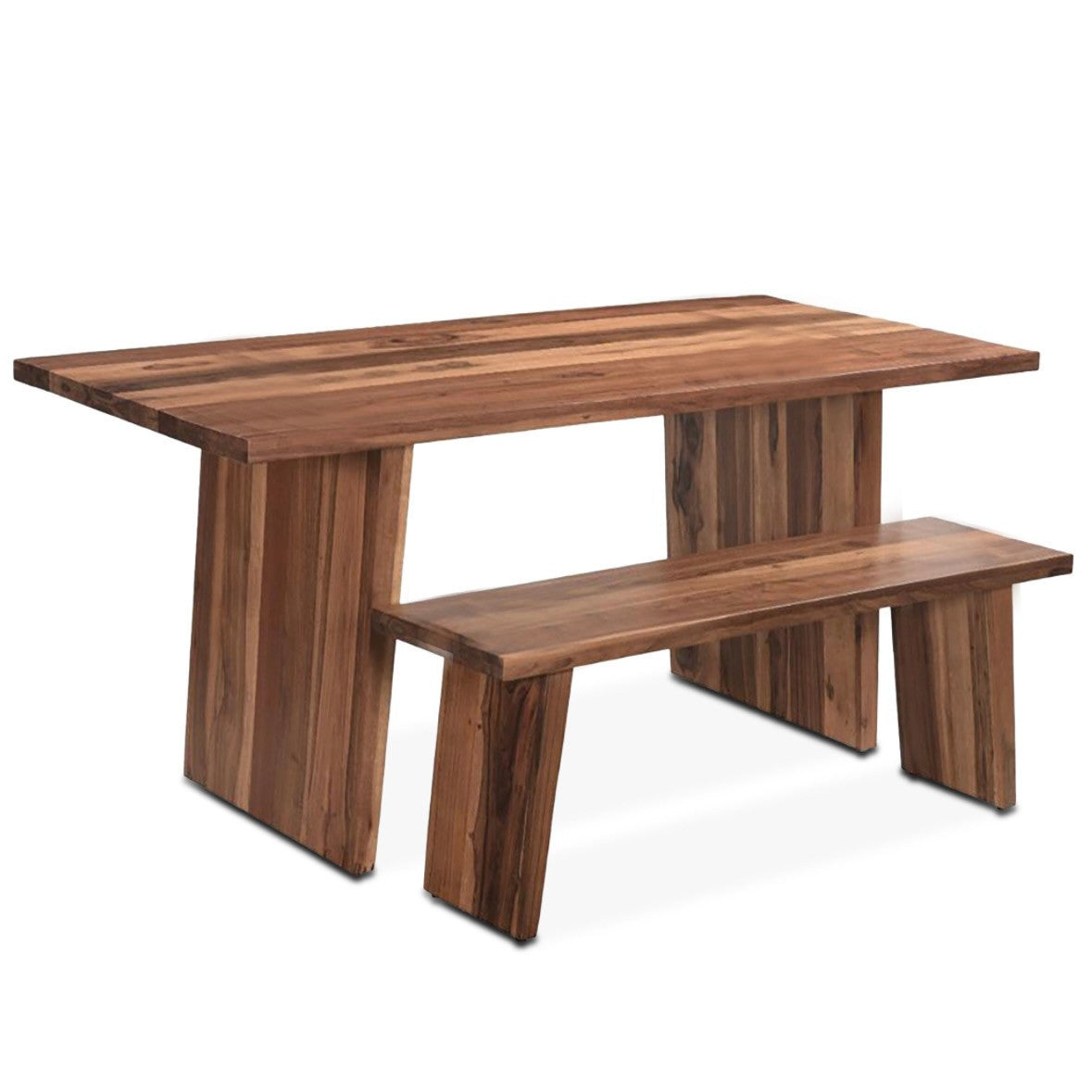 Barcelona Reclaimed Wood Bench 58"