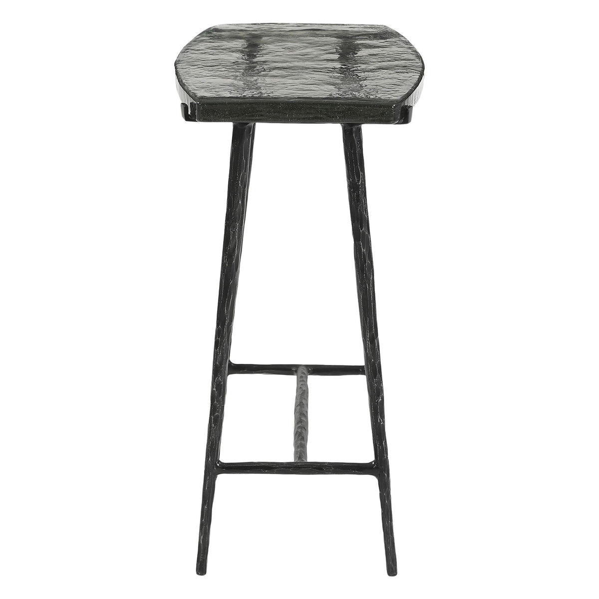 Downey 17" Side Table with Glass Top - image 3