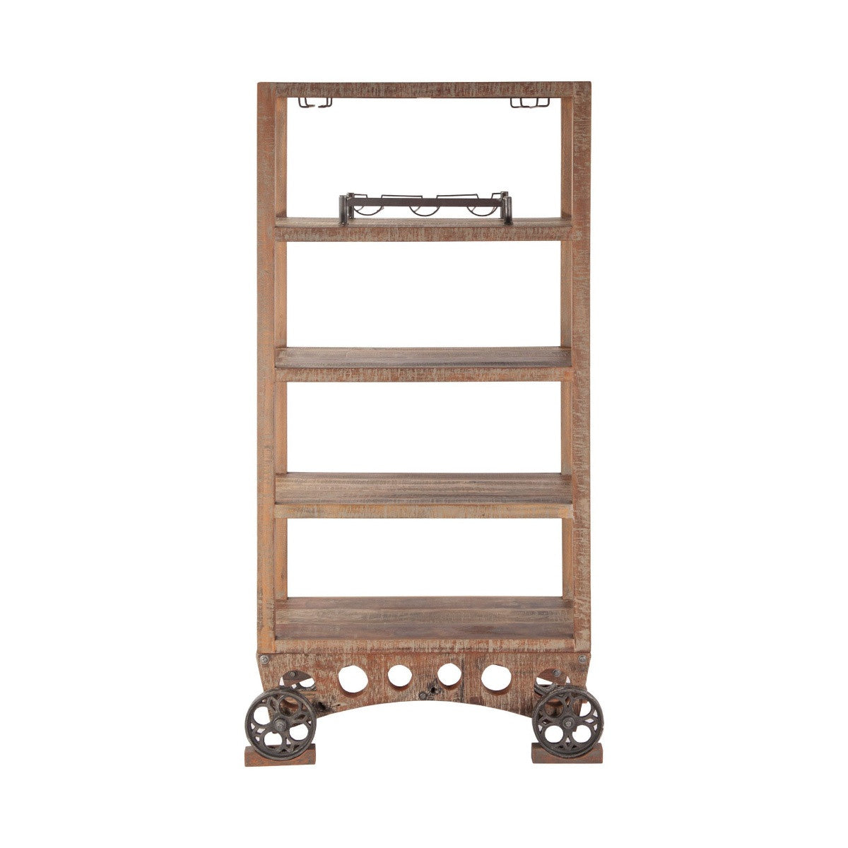 Barn Industrial Baker's Rack With Wheels