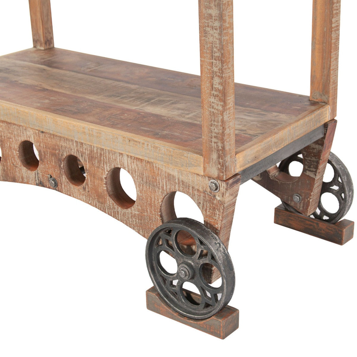 Barn Industrial Baker's Rack With Wheels