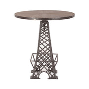 Industrial Eiffel Tower Bistro Bar Table 32"