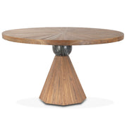 Barn Vintage Modern Round Adjustable Table 54"