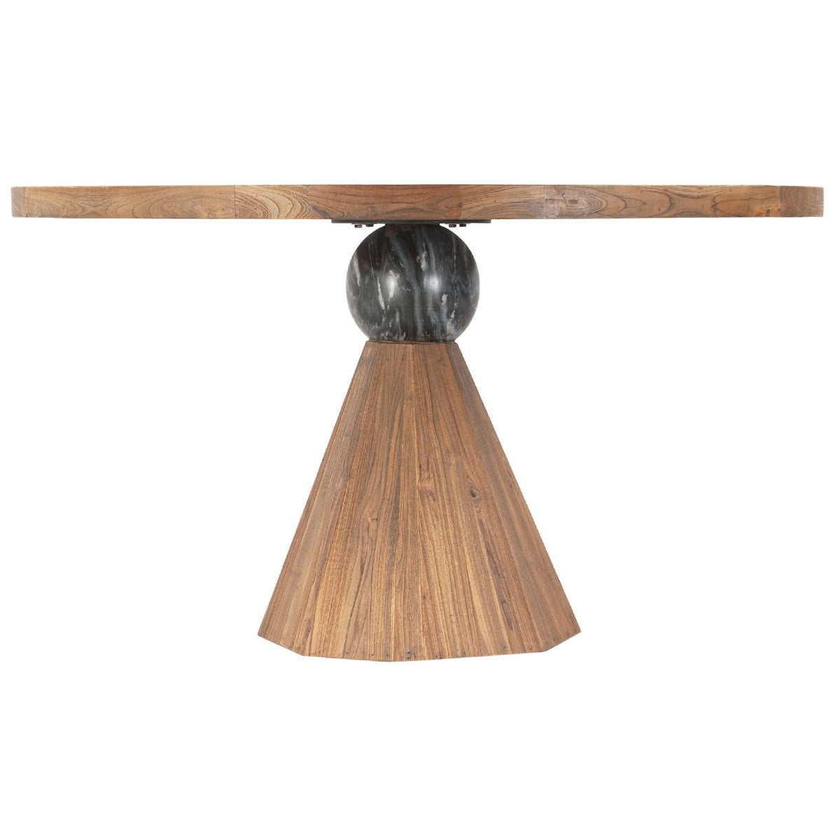 Barn Vintage Modern Round Adjustable Table 54"