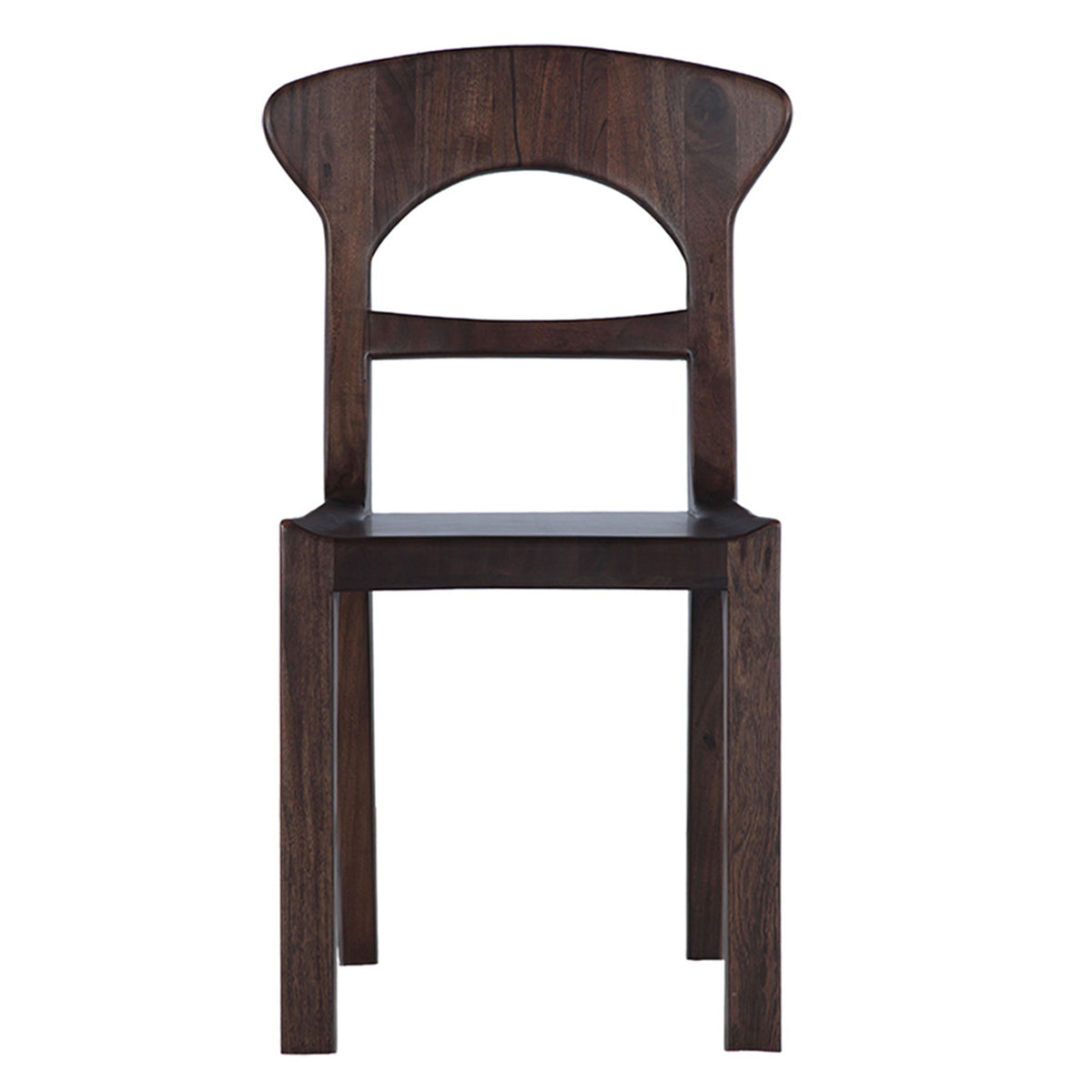 Ellispe 18" Dining Chair in Glossy Driftwood - image 2
