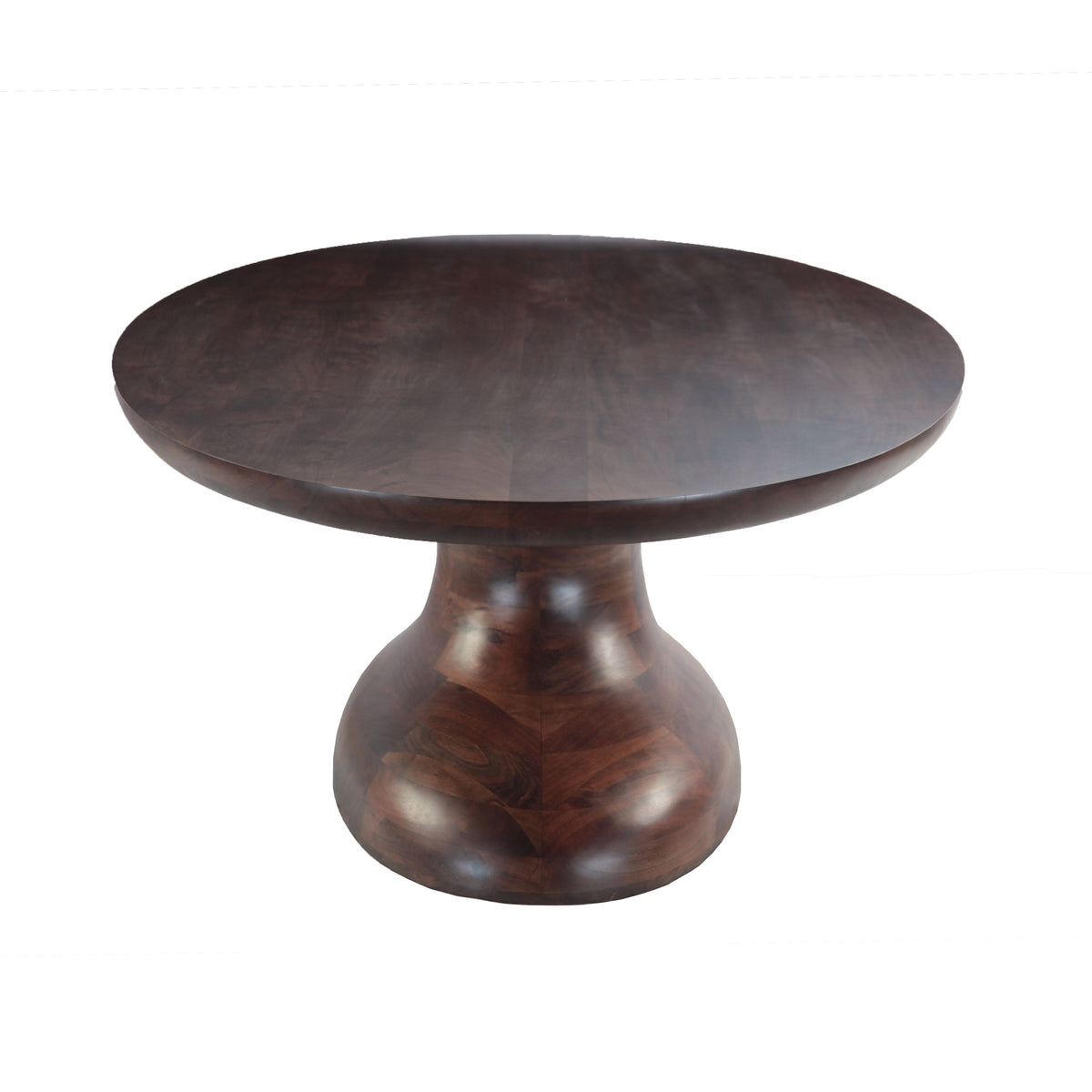Ellipse 102" Oval Dining Table in Glossy Driftwood - image 4