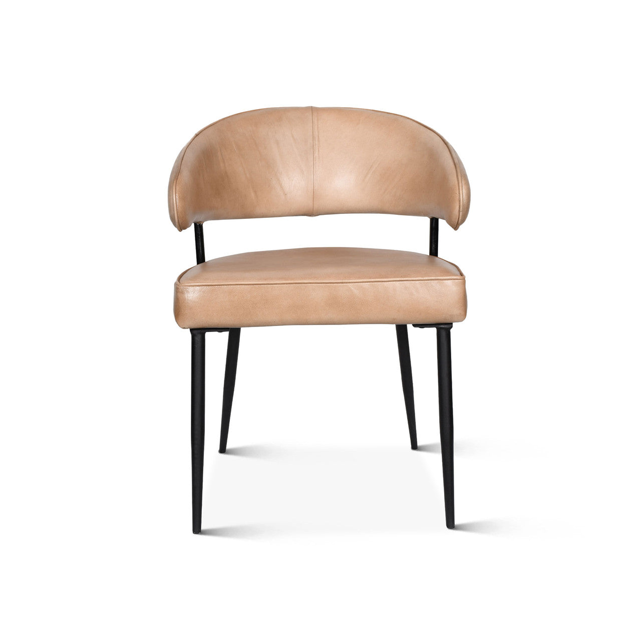 Essex Dover 23" Armchair in Antique Ivory Leather