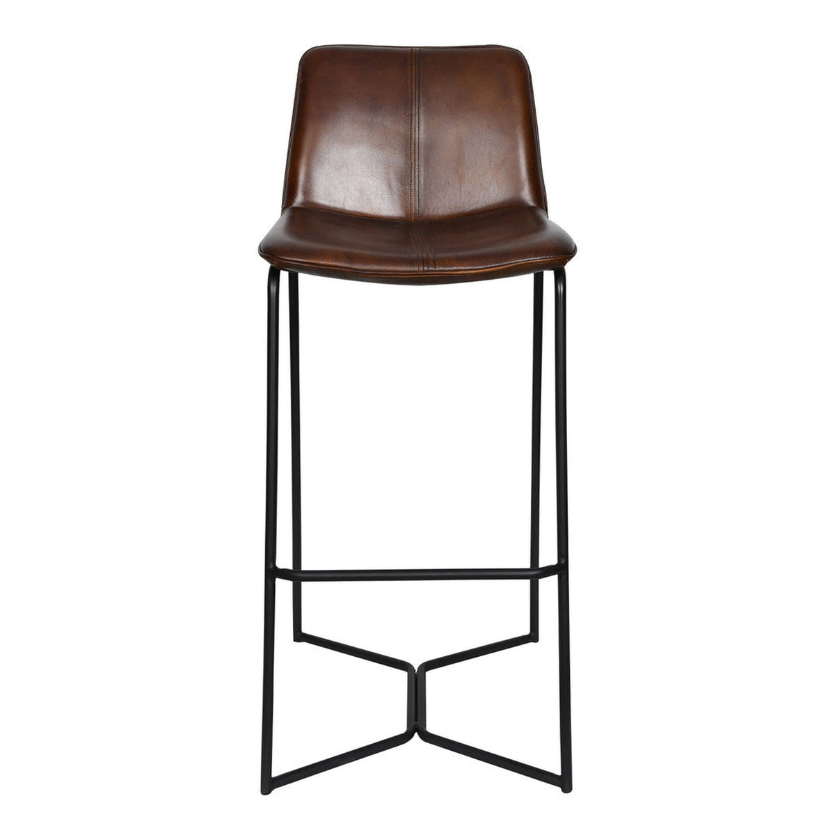 Essex Morgan 18" Bar Chair in Hand Washed Chestnut