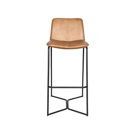Essex Morgan 18" Bar Chair in Hand Washed Taupe