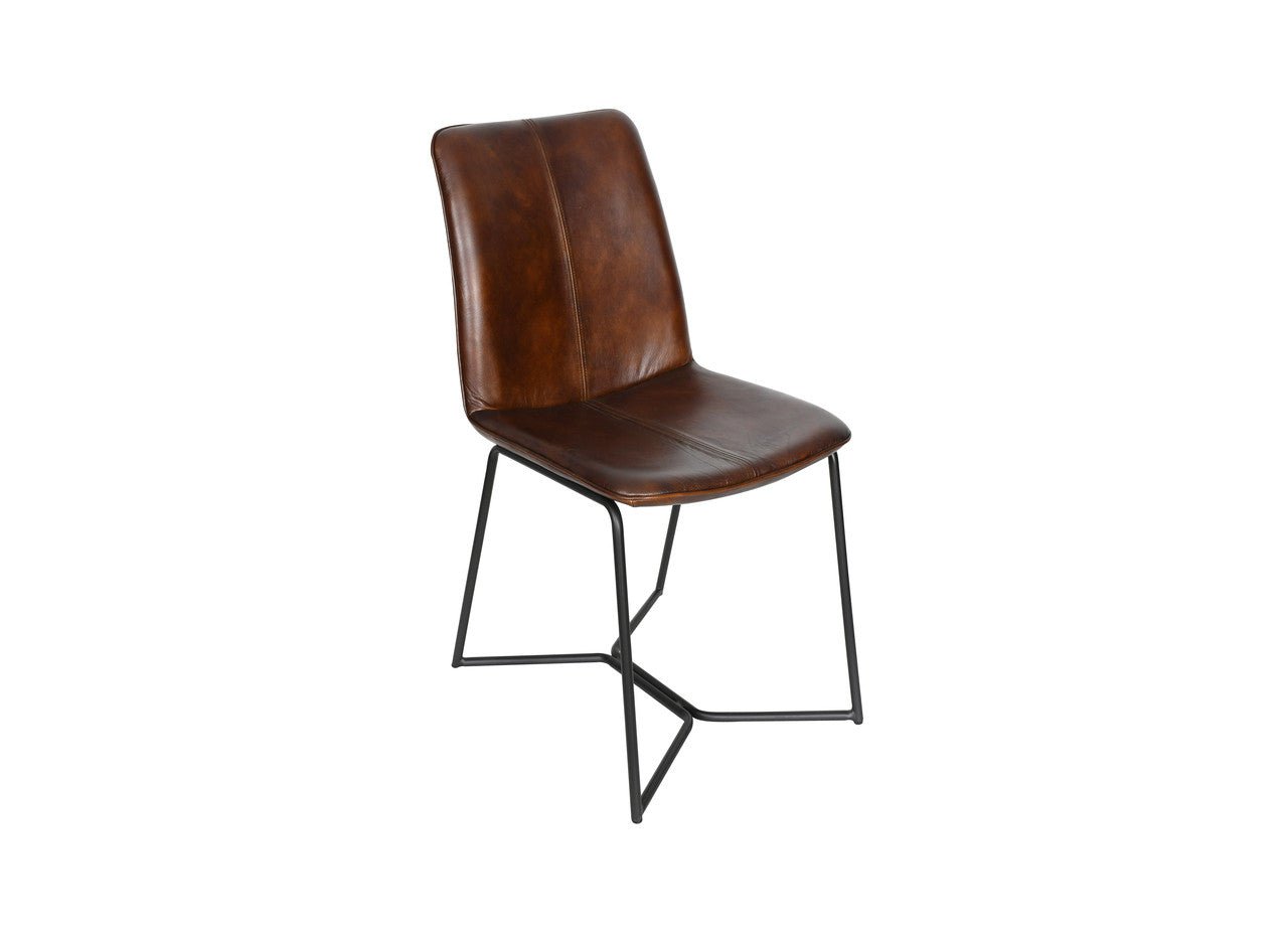 Essex Morgan 18" Dining Chair in Hand Washed Chestnut