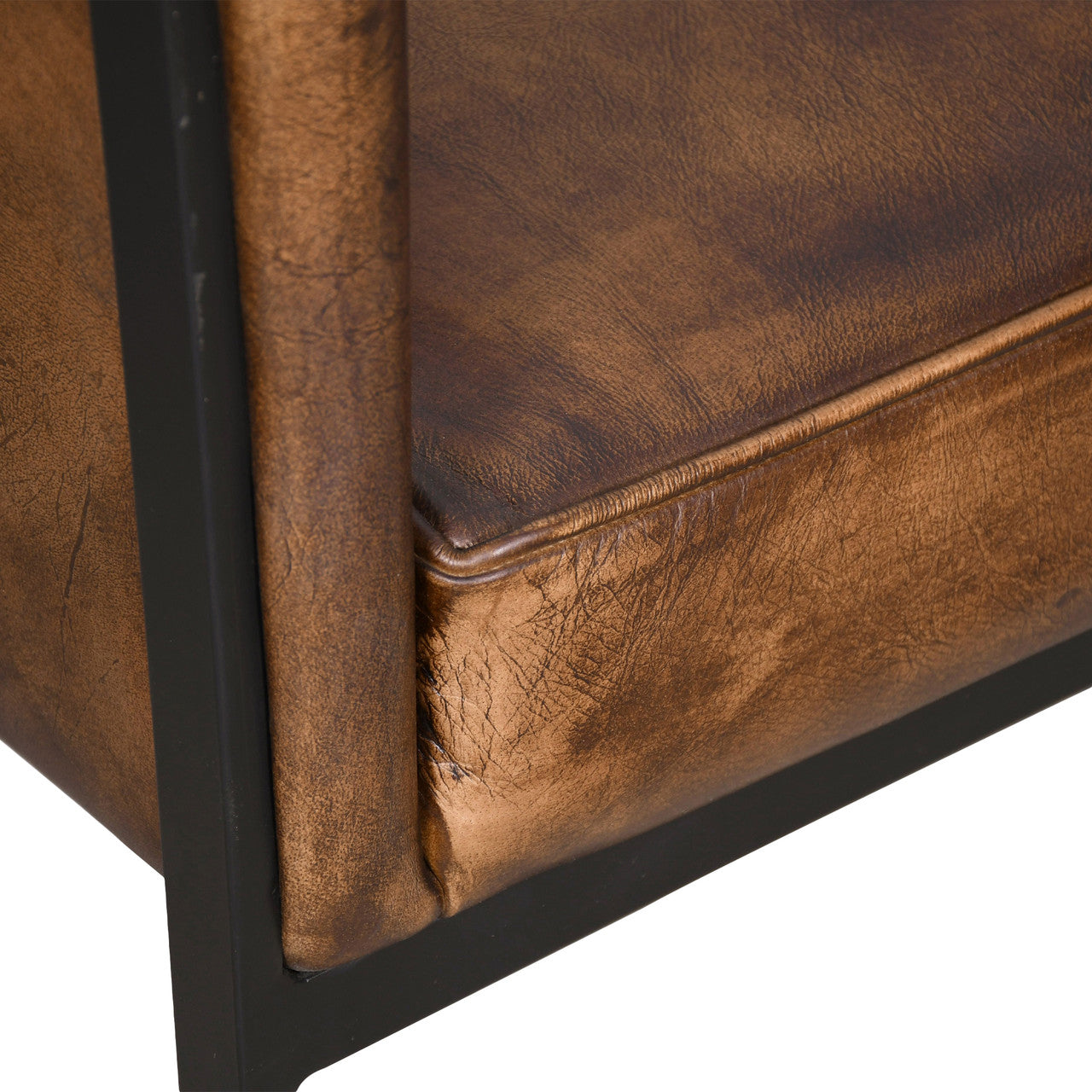 Essex Polo Armchair in Antique Whiskey Leather