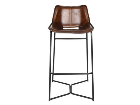 Essex Stanley 19" Bar Chair in Hand Washed Chestnut