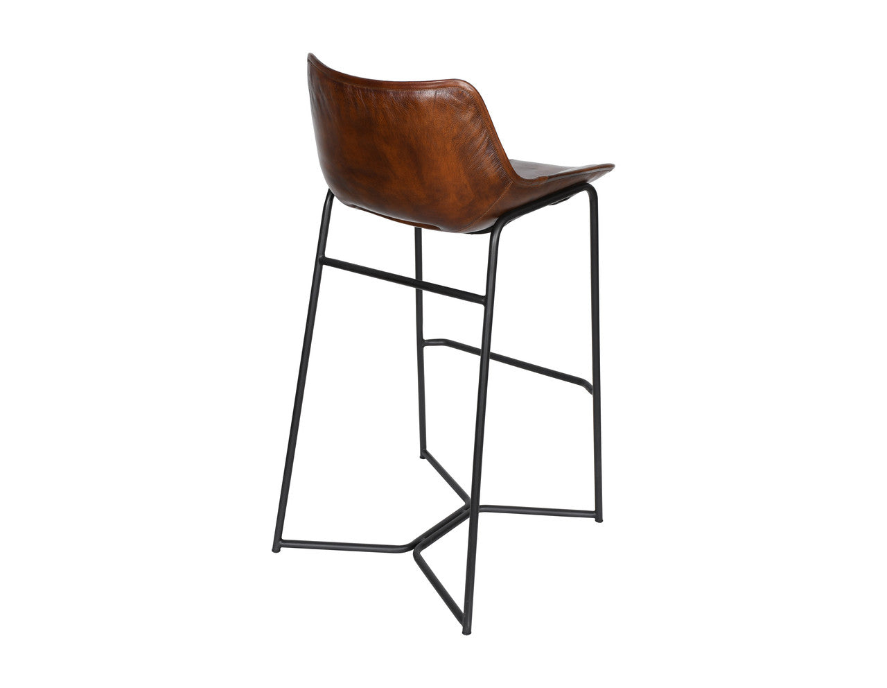 Essex Stanley 19" Bar Chair in Hand Washed Chestnut
