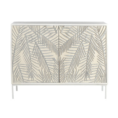 Fern 38" Cabinet with Two Doors in Coastal White