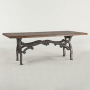 Hobbs French Industrial Dining Room Table 84"