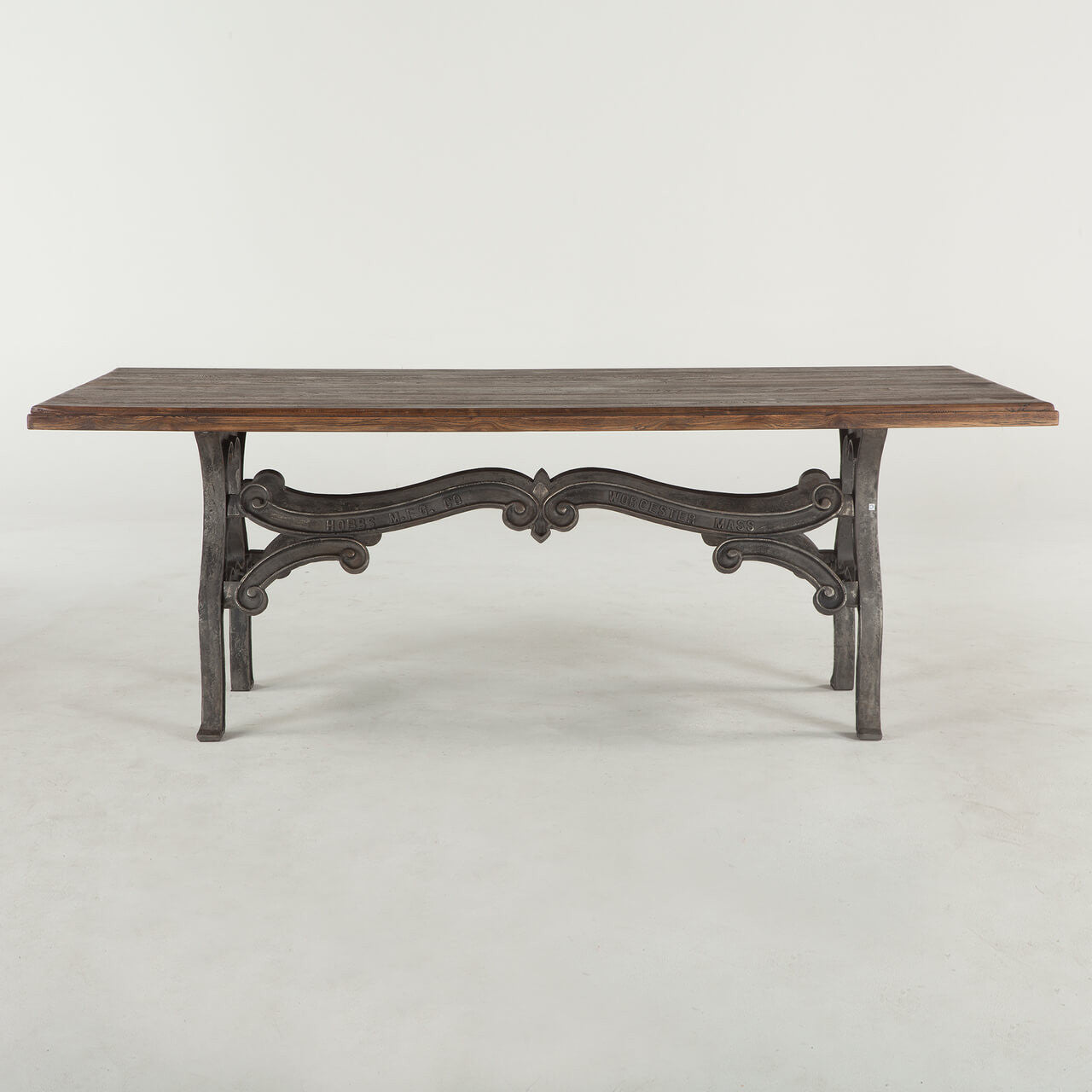 Hobbs French Industrial Dining Room Table 84"