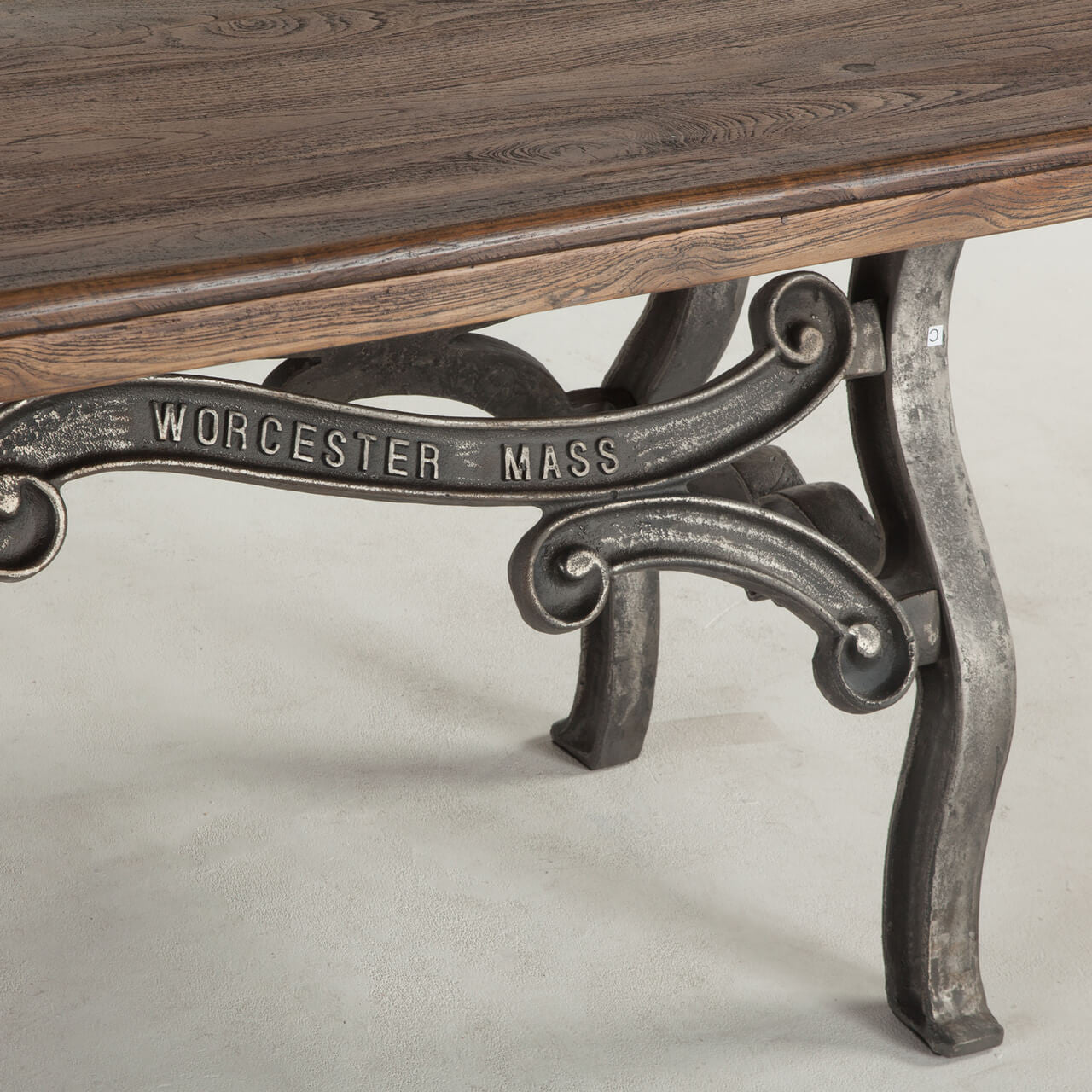 Hobbs French Industrial Dining Room Table 84"