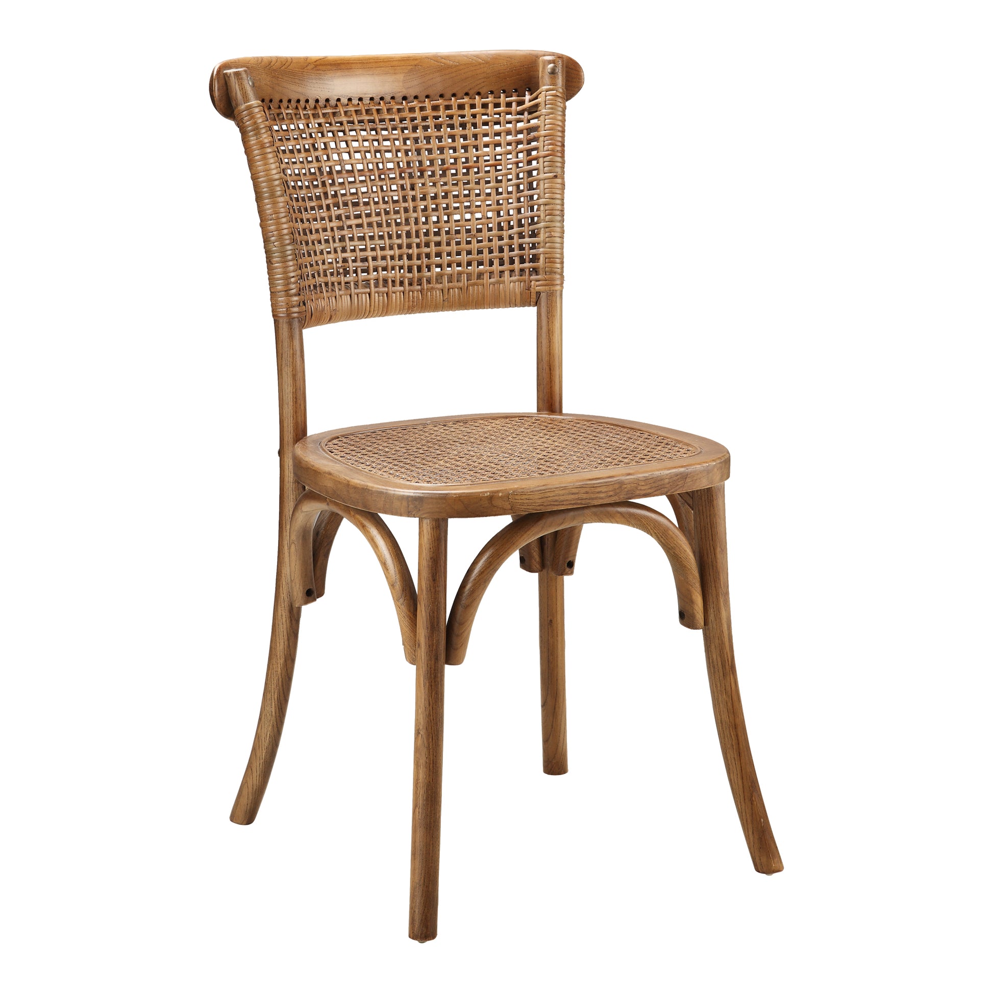 Churchill Dining Chair Light Brown - Set Of Two by Moe's Home Collection - view 4