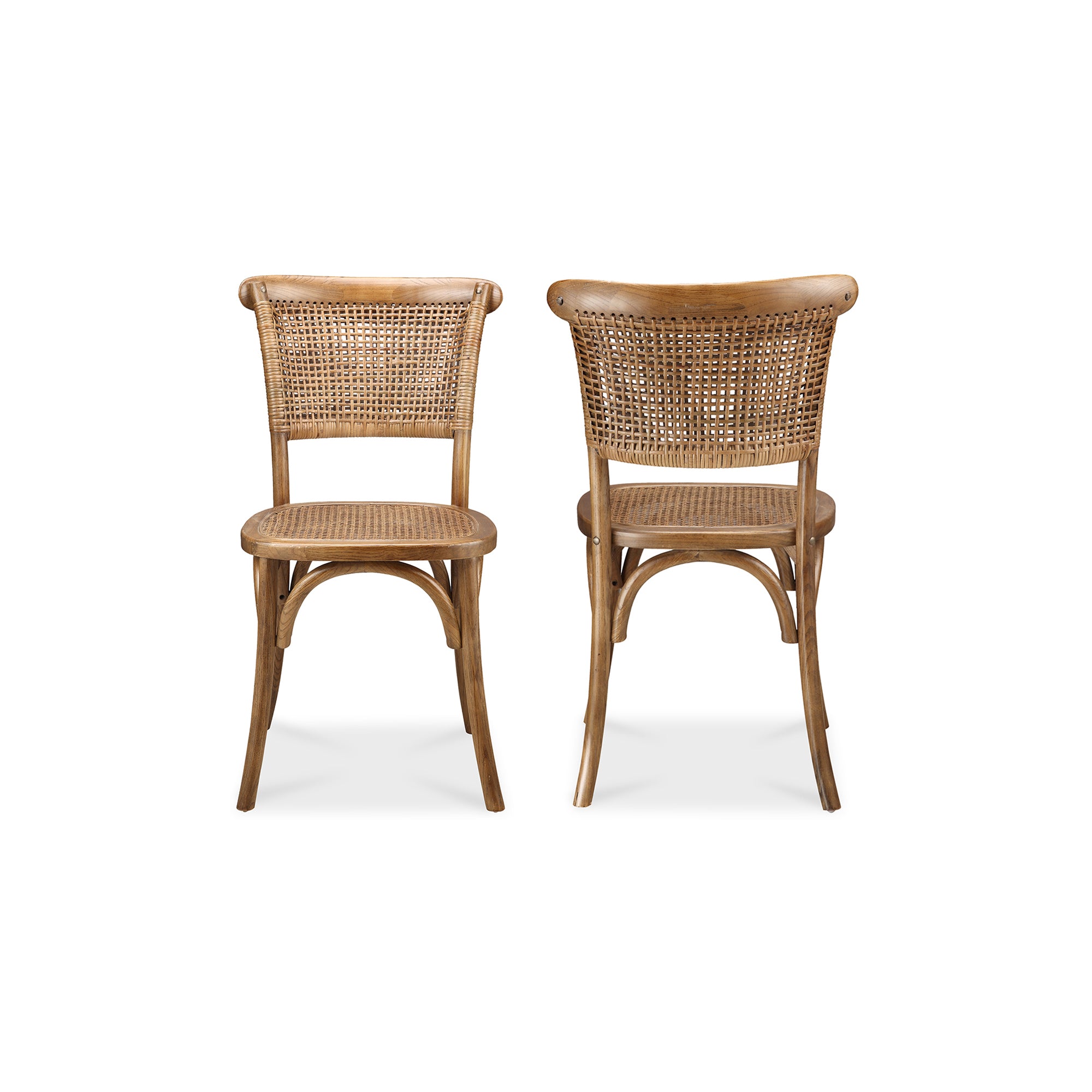Churchill Dining Chair Light Brown - Set Of Two by Moe's Home Collection - view 2