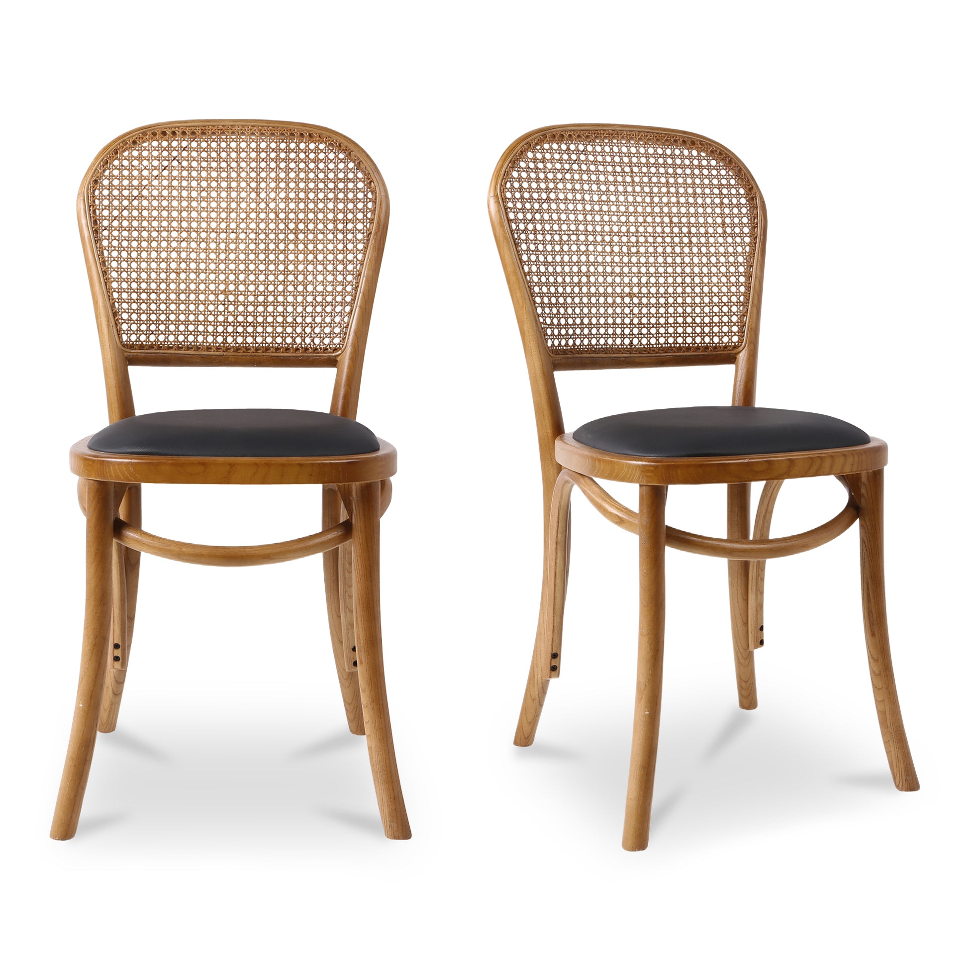 Bedford Dining Chair Light Brown - Set Of Two by Moe's Home Collection