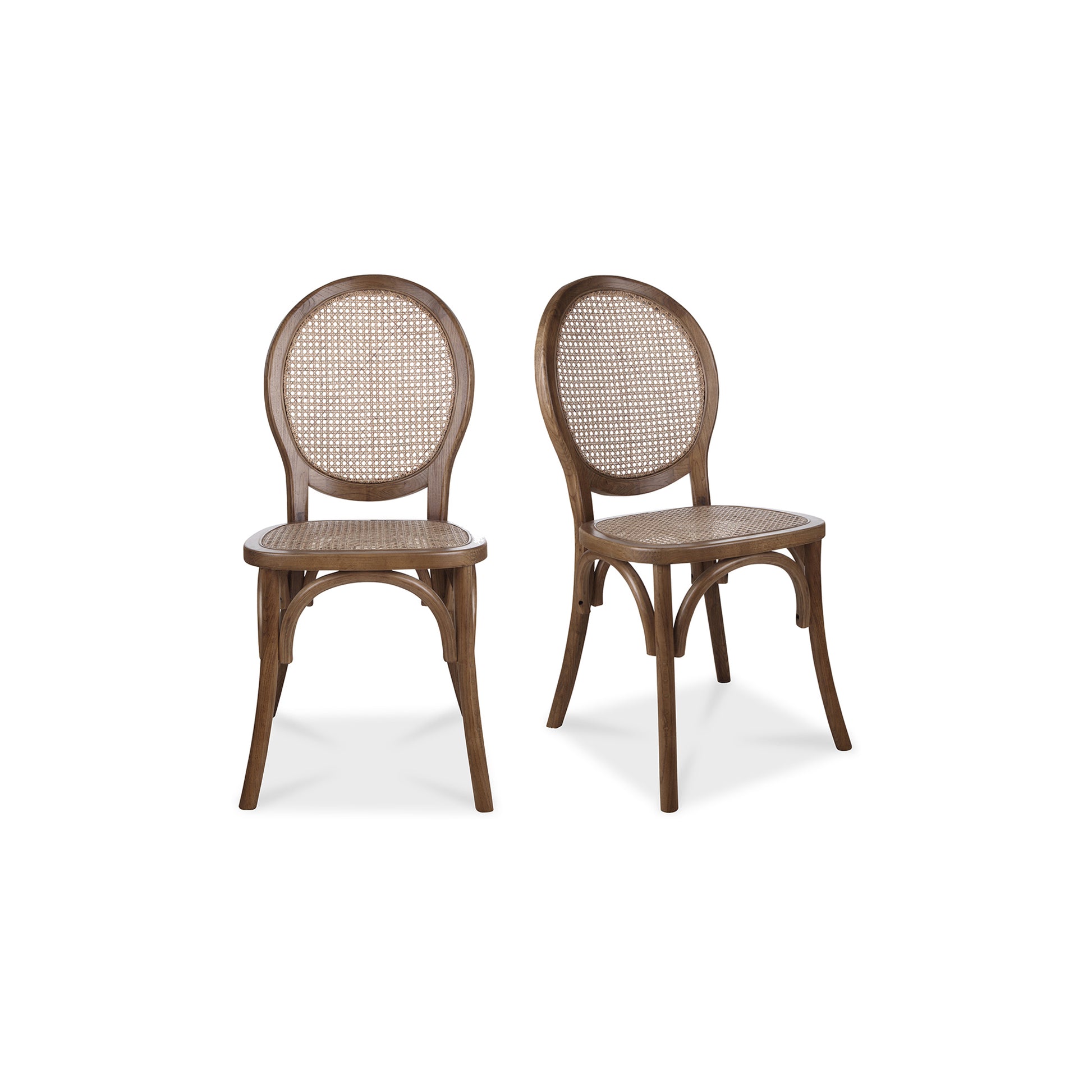 Rivalto Dining Chair Brown - Set Of Two by Moe's Home Collection - view 2